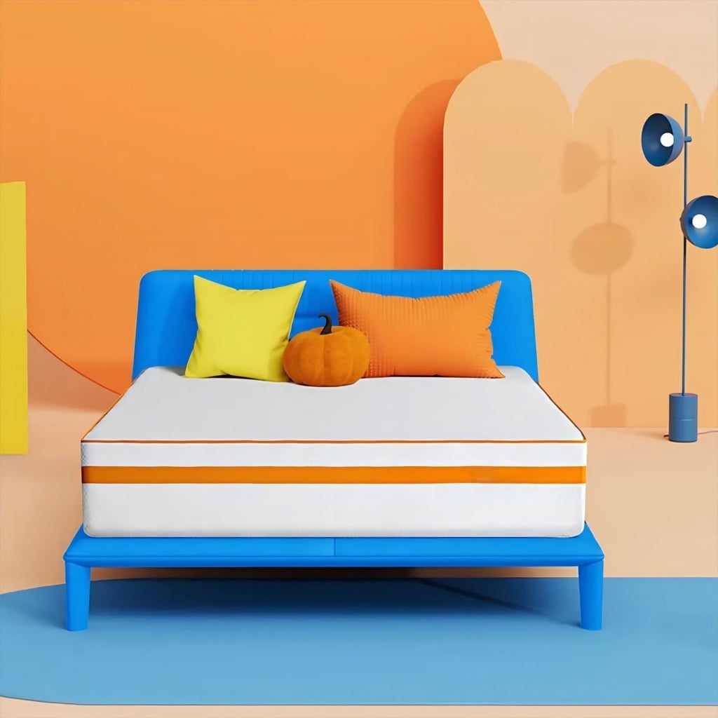 Airdown Memory Foam Mattress in a Box with Zoned Support and Breathable Cover for Adults, Medium Feel, Made in USA