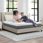 Airdown Memory Foam Mattress in a Box with Zoned Support and Breathable Cover for Adults, Medium Feel, Made in USA