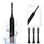 Powered Toothbrushes  USB Rechargeable Ultrasonic Tooth Brush, Smart Timer IPX7 Waterproof Cleaning Toothbrushes for Adults and Kids