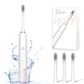 Powered Toothbrushes  USB Rechargeable Ultrasonic Tooth Brush, Smart Timer IPX7 Waterproof Cleaning Toothbrushes for Adults and Kids