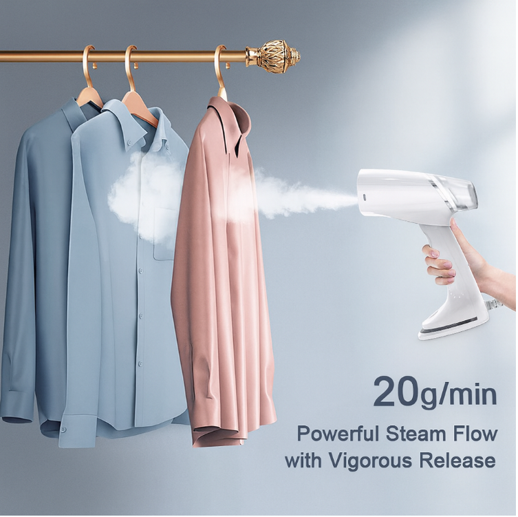 LIFERECORD 1200W Handheld Steamer for Clothes, 35-Second Heat Up, 20g/min Powerful Steam, Dual Mode Dry & Steam Iron, Foldable Garment Steamer for Travel, Home Use