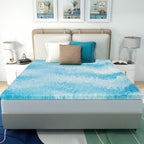 Airdown Memory Foam Mattress Topper - Gel Infused Ventilated Bed Topper