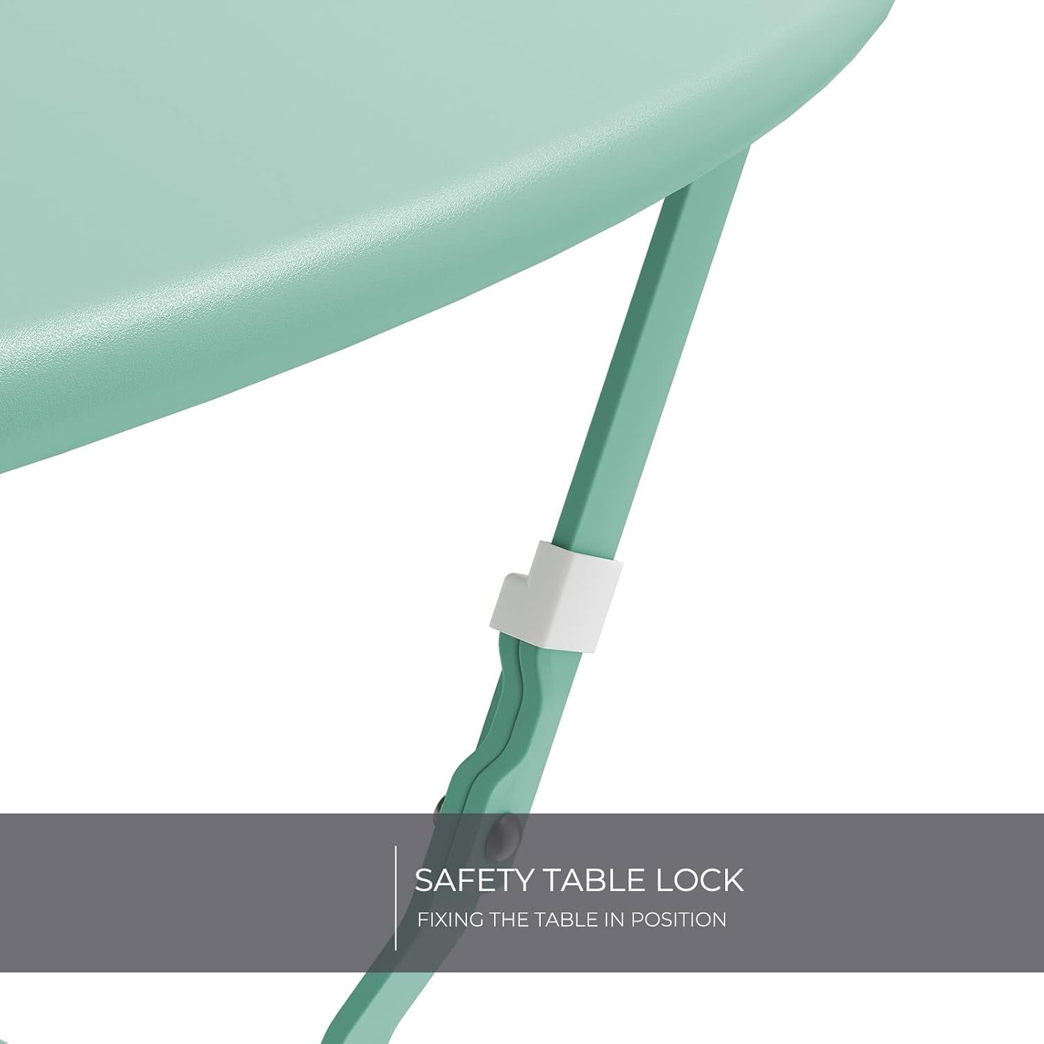 3-Piece Folding Bistro Set, 2 Chairs and 1 Table, Weather-Resistant Outdoor Indoor Conversation Set for Patio, Yard, Green