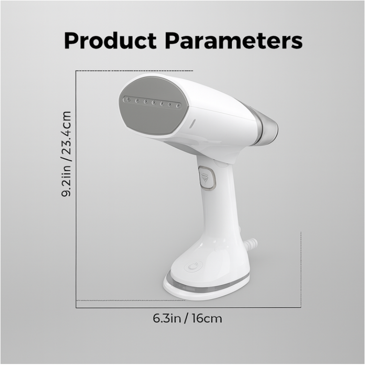 LIFERECORD 1200W Handheld Steamer for Clothes, 35-Second Heat Up, 20g/min Powerful Steam, Dual Mode Dry & Steam Iron, Foldable Garment Steamer for Travel, Home Use