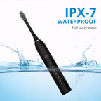 Powered Toothbrushes  USB Rechargeable Ultrasonic Tooth Brush, Smart Timer IPX7 Waterproof Cleaning Toothbrushes for Adults and Kids