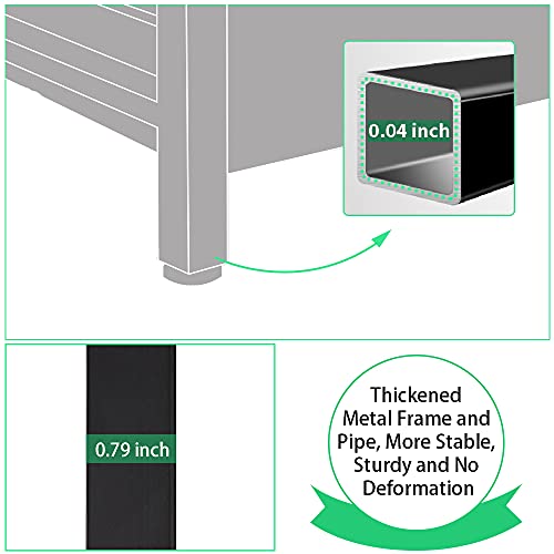 ACCVER Nightstand with 2 Fabric Drawers, Small Dresser, Side Table, End Table, Bedside Table, Night Stands, Small Nightstand, Bedroom