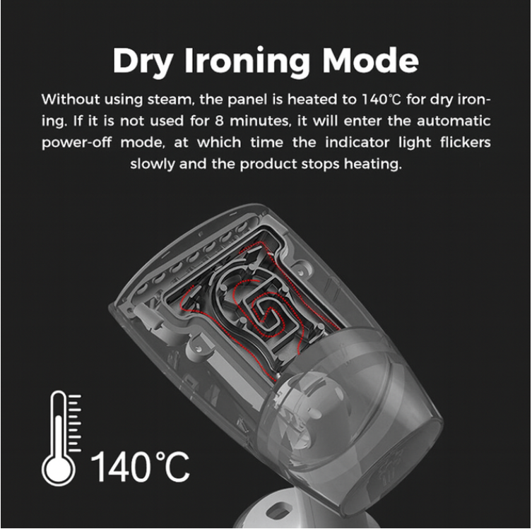 LIFERECORD 1200W Handheld Steamer for Clothes, 35-Second Heat Up, 20g/min Powerful Steam, Dual Mode Dry & Steam Iron, Foldable Garment Steamer for Travel, Home Use