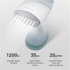 LIFERECORD 1200W Handheld Steamer for Clothes, 35-Second Heat Up, 20g/min Powerful Steam, Dual Mode Dry & Steam Iron, Foldable Garment Steamer for Travel, Home Use