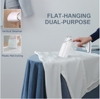 LIFERECORD 1200W Handheld Steamer for Clothes, 35-Second Heat Up, 20g/min Powerful Steam, Dual Mode Dry & Steam Iron, Foldable Garment Steamer for Travel, Home Use