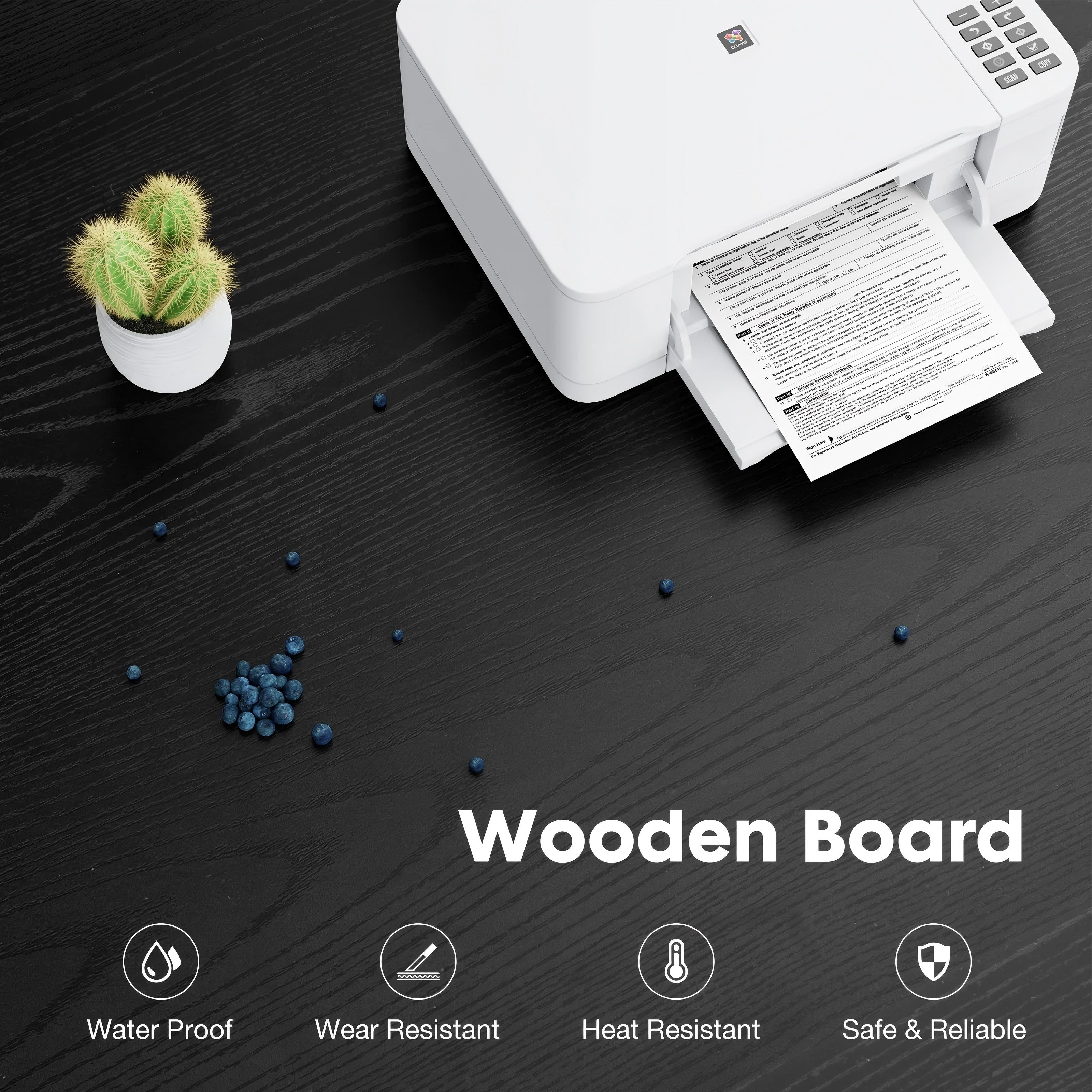 LIFERECORD 3-Drawer Lateral File Cabinet with Wheels, Mobile Rolling File Cabinet with Adjustable Shelf, Printer Stand for Home Office, Under Desk Storage Organizer, Wood Filing Cabinet Black