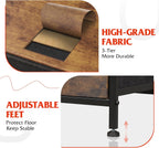 ACCVER Dresser for Bedroom 8 Storage drawer, Fabric Closet Chests Organizer Tower with Wooden Top Metal Frame for Living Room Hallway Entryway