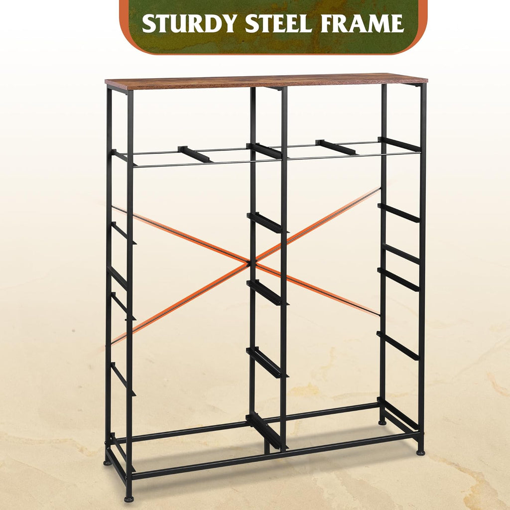 ACCVER Dresser for Bedroom 12 Storage drawer, Fabric Closet Chests Organizer Tower with Wooden Top Metal Frame for Living Room Hallway Entryway