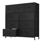 Airdown Dresser with Fabric Drawers, Multi-Purpose Nightstand and Storage Organizer for Adult and Child, Chest of Drawers for Bedroom, Closet, Living Room, Hallway