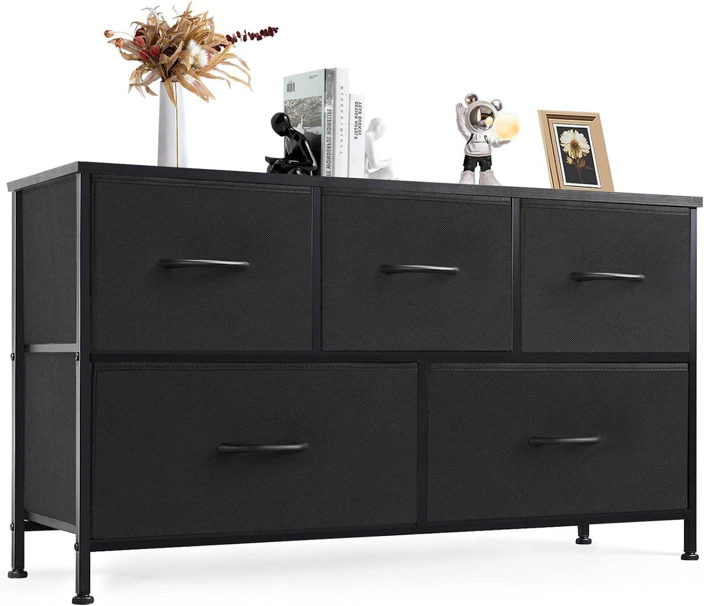 My Depot Dresser with 5 Fabric Drawers 
Black
SPMD-CAB-5BC-BK