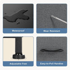 My Depot Dresser with 5 Fabric Drawers
Waterproof
Wear Resistant
Adjustable Feet
Easy-to-Pull Handles