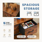 My Depot Dresser with 5 Fabric Drawers
SPACIOUSSTORAGE
5LargeDrawers