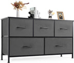 My Depot Dresser with 5 Fabric Drawers
Light Gray
SPMD-CAB-5BC-GY