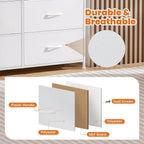 My Depot Bedroom Dresser with 8 Fabric Drawers for Clothing, Wardrobe, Children's Room - My Depot