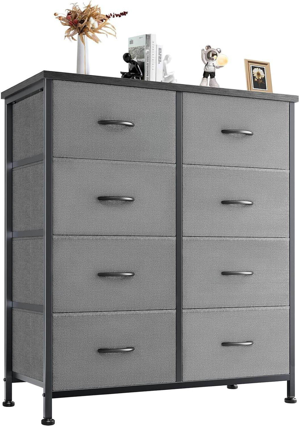 My Depot Bedroom Dresser with 8 Fabric Drawers
Light Gray
SPMD-CAB-8BC-GY