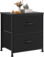 My Depot Nightstand with 2 Fabric Drawers
Black Version 2
SPMD-CAB-2BC-BK