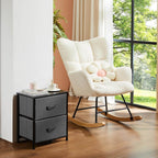 My Depot Nightstand with 2 Fabric Drawers
Light Gray
SPMD-CAB-2BC-GY