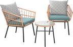 My Depot Outdoor Rattan Chair 3 Piece Set 3 Piece Set 
Natural
SPMD-OLWFCH