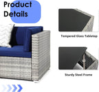 My Depot Outdoor Rattan Sofa 7-Piece 
ProductDetails