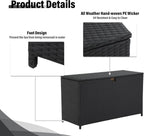 My Depot Storage Deck Box 
Product Details
All WeatherHand-woven PE Wicker