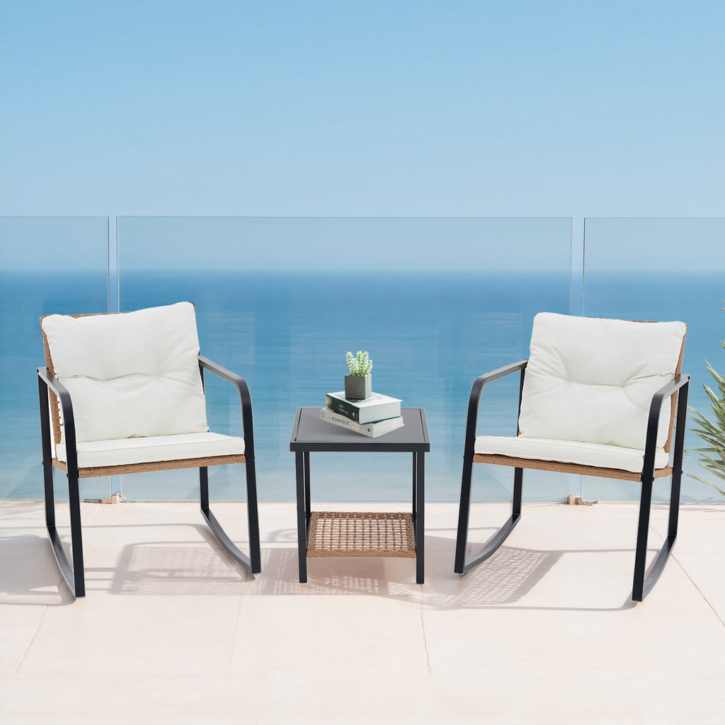 MyDepot 3 Pieces Rocking Bistro Set
SPMD-OLCF007