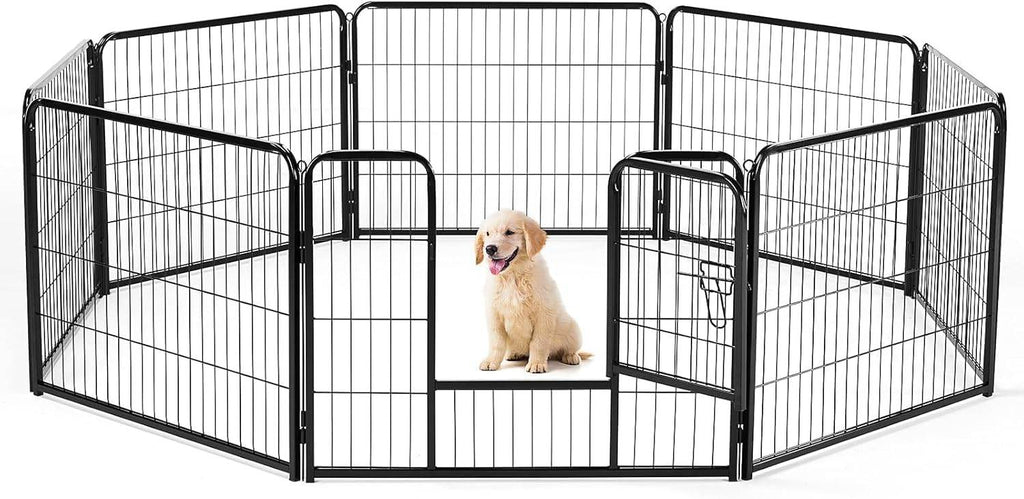 MyDepot Dog Playpen Suitable for Yards, Camping, RVs, Indoor/Outdoor Small/Medium/Large Pet Exercise Fences - My Depot