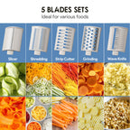 MyDepot Electric Cheese Grater
5 BLADES SETS