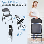 MyDepot Folding Chair 
Open & Fold inSeconds for Easy Use