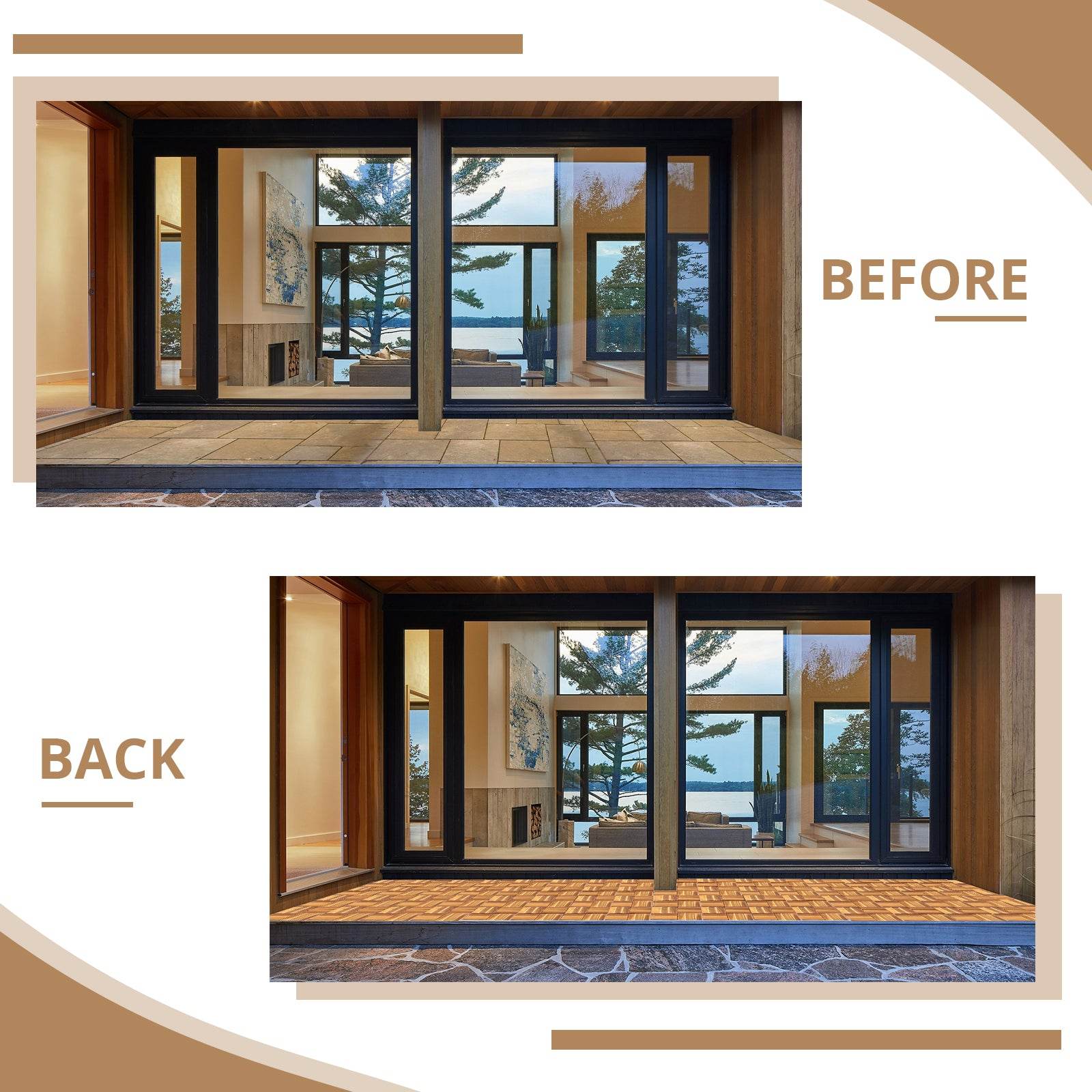 My Depot Outdoor Decking 
BEFORE
BACK