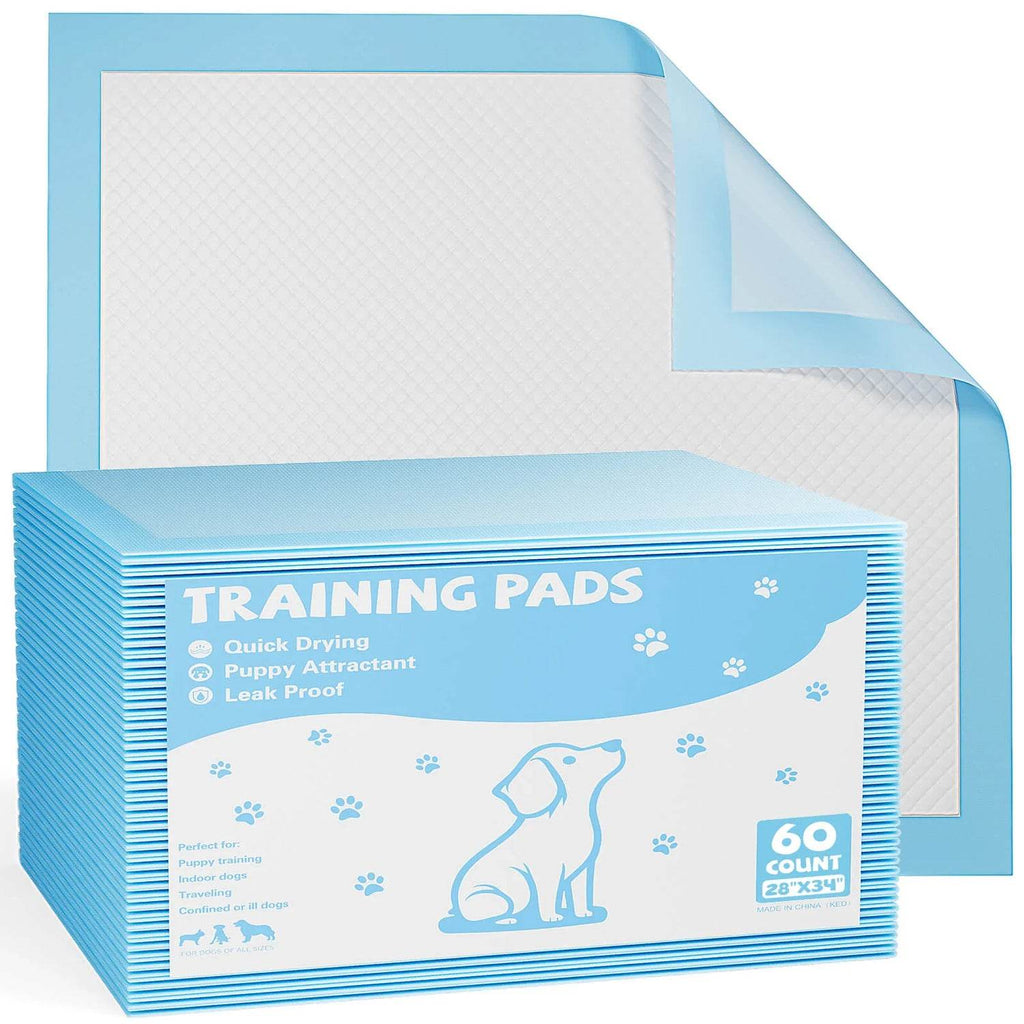 MyDepot Pet Pee Pads for Potty Training, Super Absorbent 6 Layers, Leak-Proof, Quick-Drying Surface - My Depot