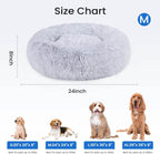MyDepot Round Pet Bed 
Size Chart  M