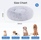 MyDepot Round Pet Bed 
Size Chart  S