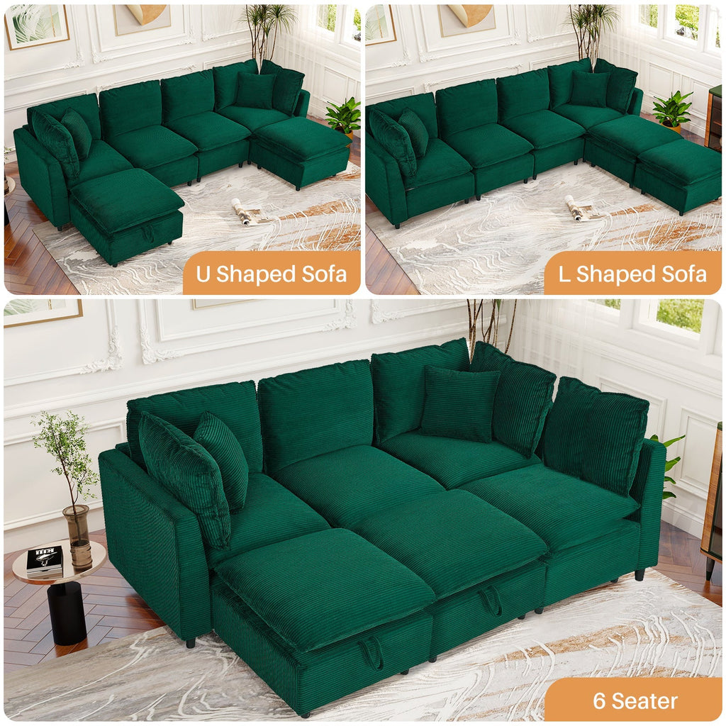 MyDepot Sectional Sofa
U Shaped Sofa
L Shaped Sofa
6 Seater