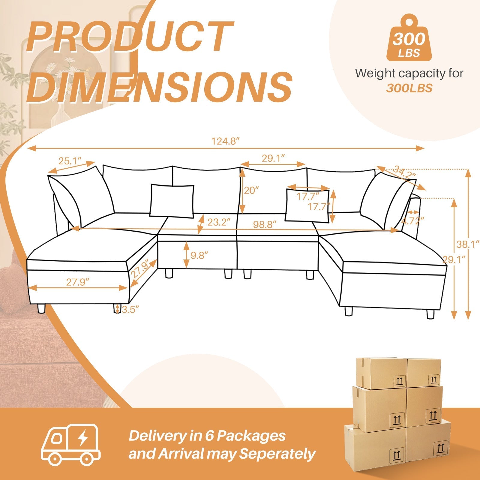 MyDepot Sectional Sofa
PRODUCT
DIMENSIONS