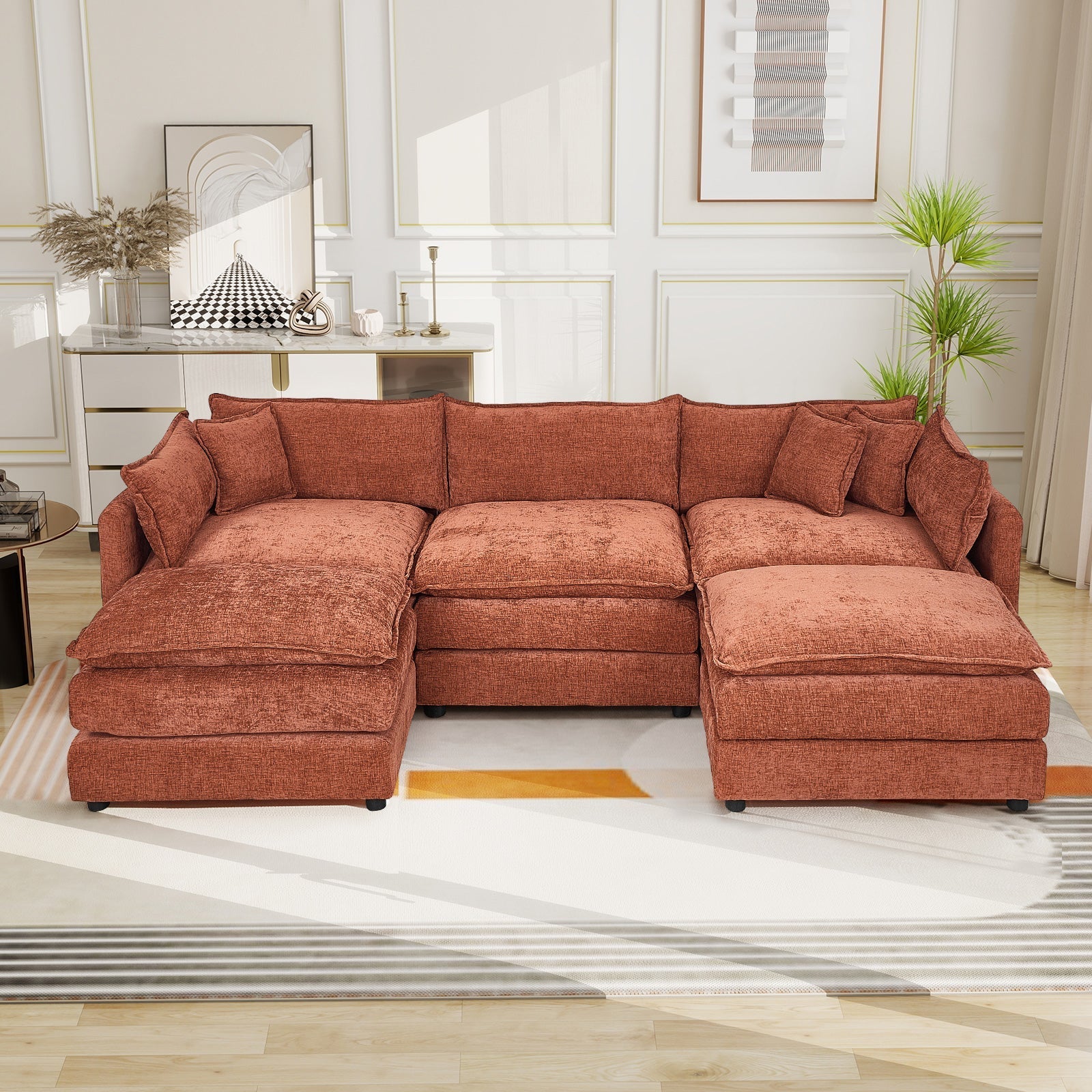 My Depot Sectional Sofa Cloud Couch 
Life scene pictures