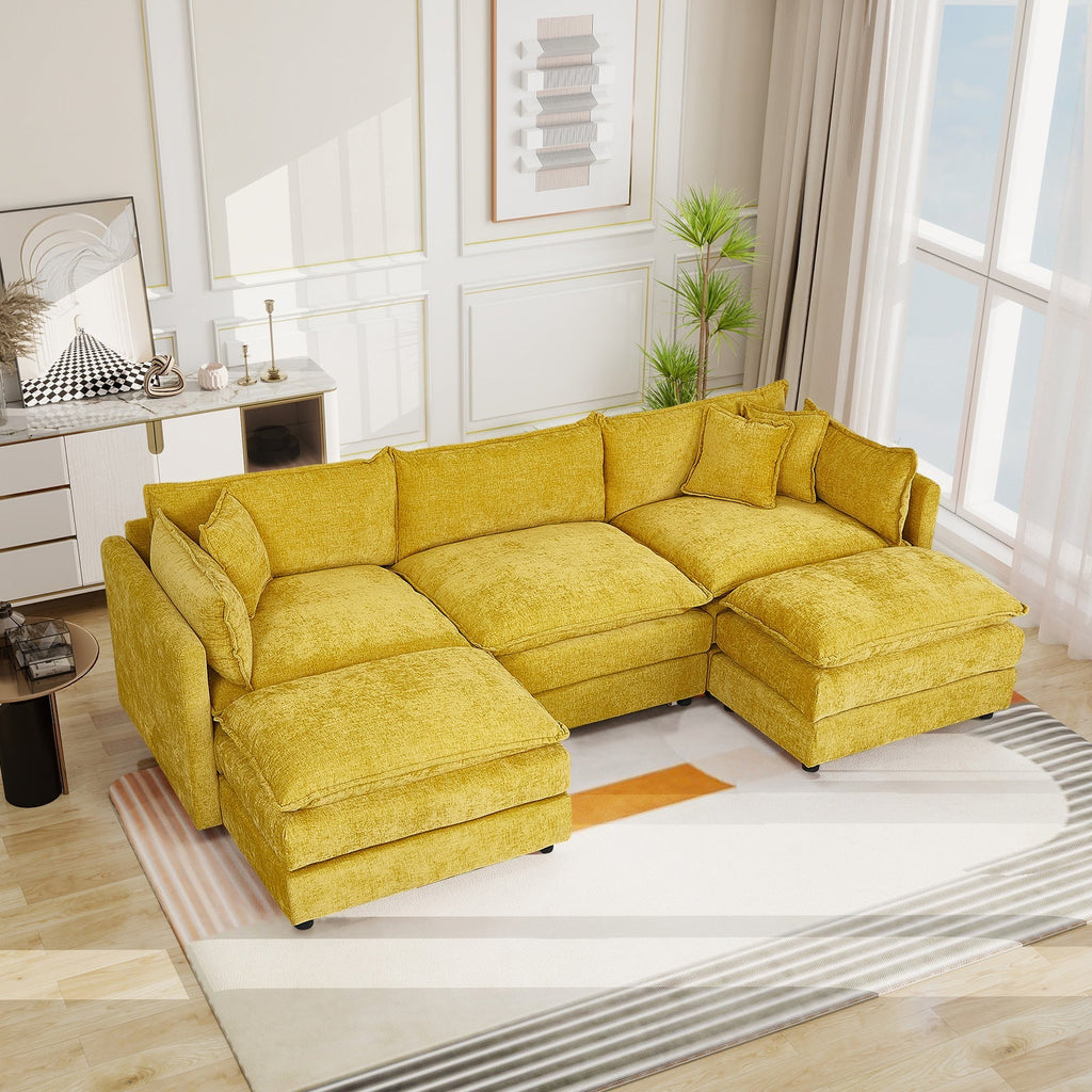 My Depot Sectional Sofa Cloud Couch 
Life scene pictures