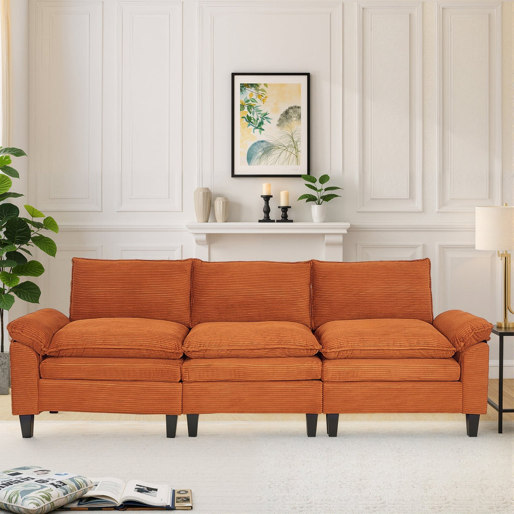 MyDepot Sectional Sofa Corduroy Cloud Couch
Caramel
SPMD-2181CL-3