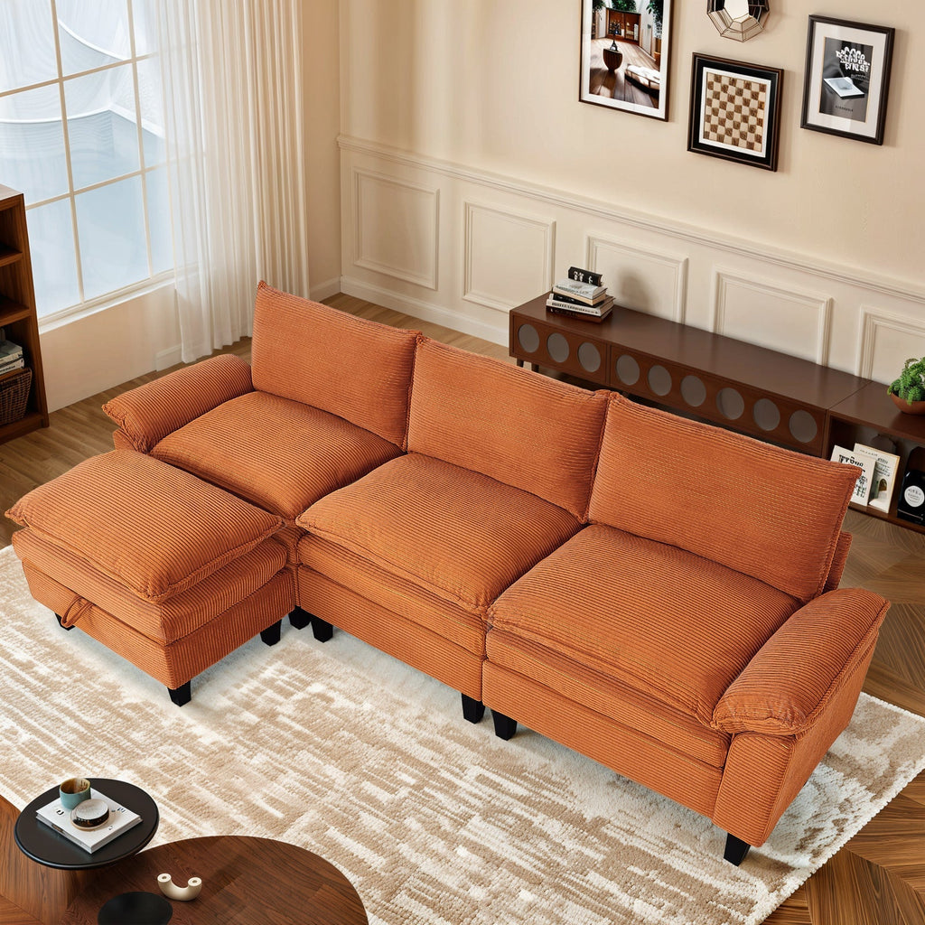 MyDepot Sectional Sofa Corduroy Cloud Couch
Caramel
SPMD-2181CL-3-1