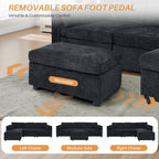 MyDepot Sectional Sofa
REMOVABLE SOFA FOOT PEDAL