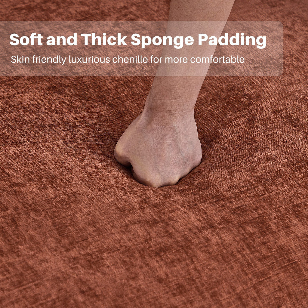 EACH SEAT HAS SUFFICIENT BUILT -IN
Soft and Thick Sponge Padding
