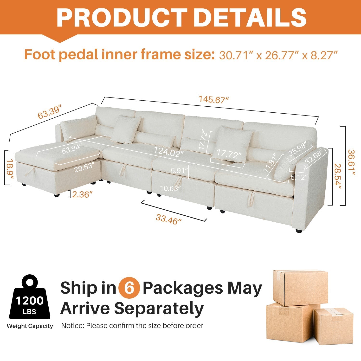 MyDepot Sectional Sofa with Storage Function
PRODUCT DETAILS