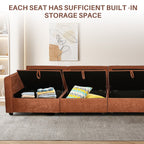 MyDepot Sectional Sofa with Storage Function
EACH SEAT HAS SUFFICIENT BUILT -IN
STORAGE SPACE