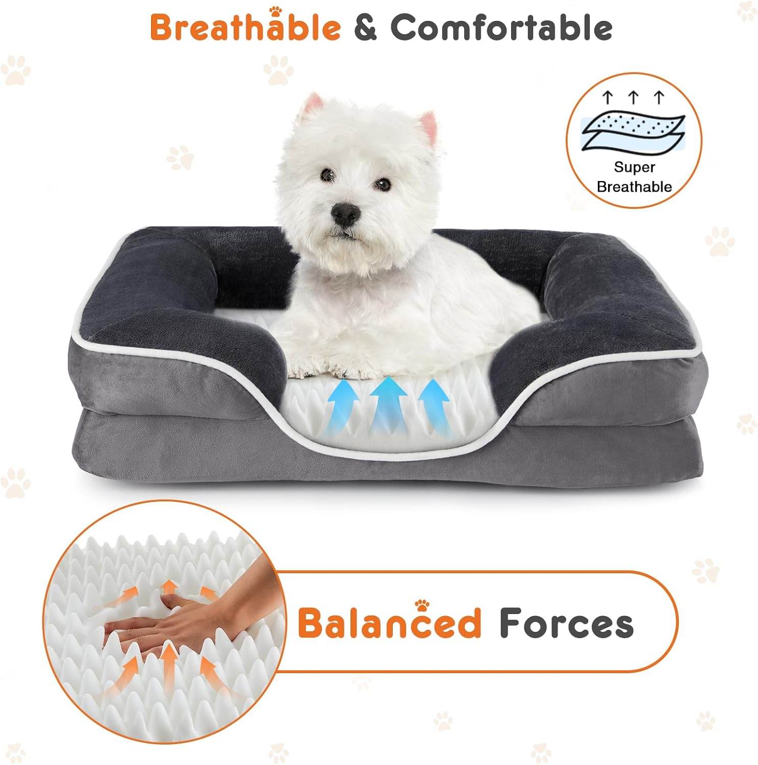 MyDepot Square Pet Bed
Breathäble & Comfortable
