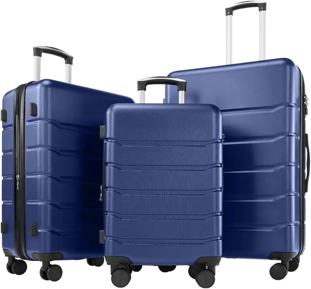 Luggage Suitcase with TSA Lock, Hard Shell Rolling Suitcase with Spinner Wheels, Expandable Lightweight Luggage