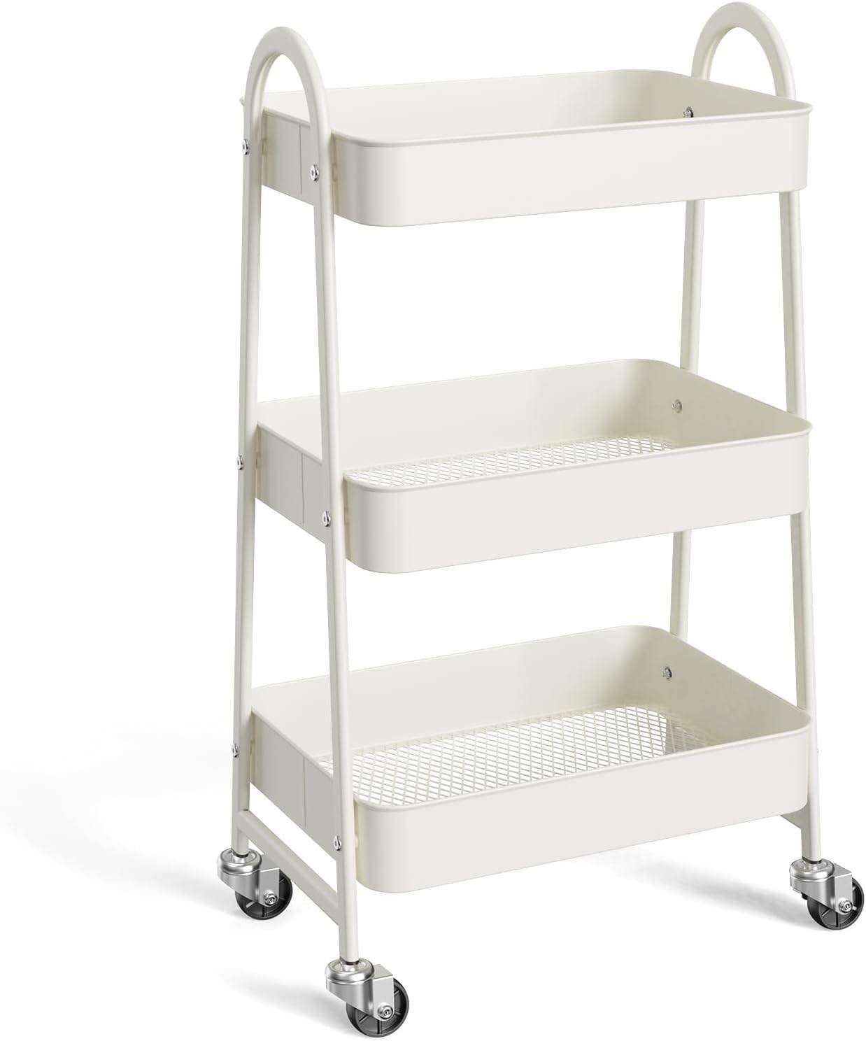 MyDepot Utility Cart 3-Tier Kitchen Storage Rack
White
SPMD-SN-TC3L-WT 
